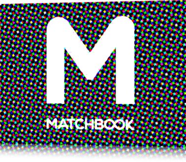 Logo Matchbook en miroir